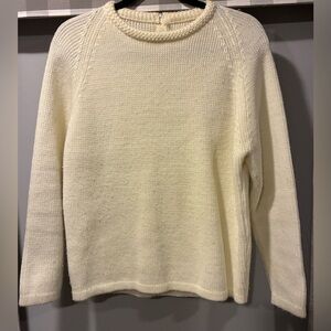 VTG 60s Kimlon By RBK Women’s  Fisherman Sweater Sz S/M Virgin Acrylic